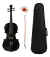 Violin Stradella MV141144 De Medida 4/4 Con Estuche Semi Rigido Arco Y Resina Madera De Pino Y Maple Ideal Para Estudio - Negro