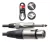 Cable Canon Plug Prfesional Stagg 6mm De 3 Mts