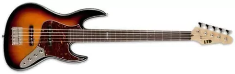 Bajo De 5 Cuerdas Ltd Esp Mango Maple Cuerpo Alder J205 3tb