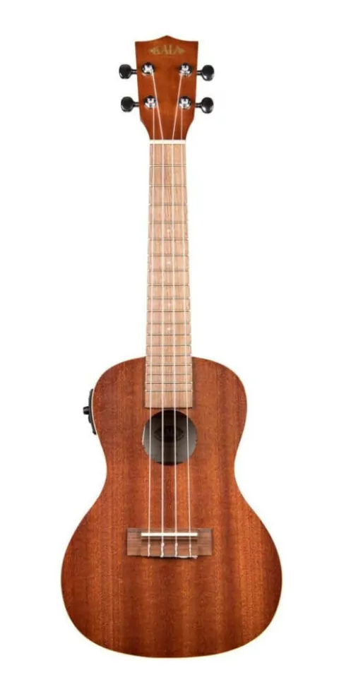 Ukulele Kala Ka-ce Concierto De Caoba Satinada Con Eq