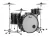 Bateria Pearl Wood-fiberglass Series 3 Cuerpos 963xsp