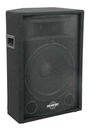 Bafle Pasivo O Monitor De Escenario 15 Pulgadas 150 Watts Rms Phonic Sem715 Usar Con Potencias De 200 W En 8 Ohms