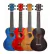 Ukelele Tamano Concierto Mahalo Mh2 Negro Con Funda en internet