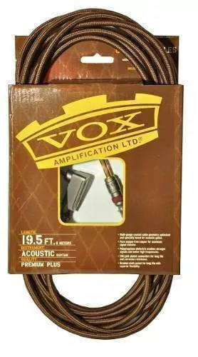 Cable Para Acustica Vox Vac19 Clase A De 6 Metros Marron