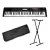 Combo Sintetizador Korg Kross 2 61 + Soporte + Funda