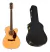 Guitarra Electroacustica Fender Paramount Pm-3 St C/ Fishman