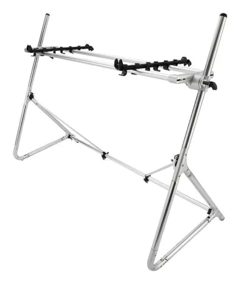 Soporte Sequenz Para Teclado 88 Teclas Plateado L-sv