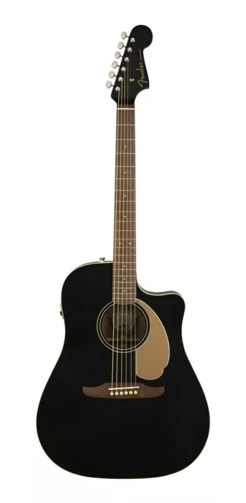 Guitarra Electro Acustica Fender Dreadnought Redondo Fishman