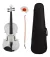 Violin Stradella MV141144 De Medida 4/4 Con Estuche Semi Rigido Arco Y Resina Madera De Pino Y Maple Ideal Para Estudio - Blanco