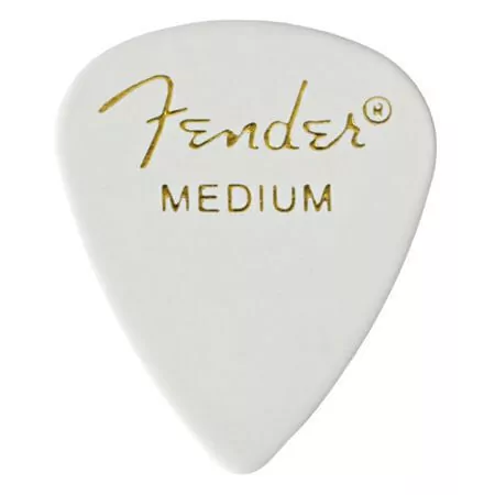 Puas Fender Classic 351 Medium Pack 12 Unidades White