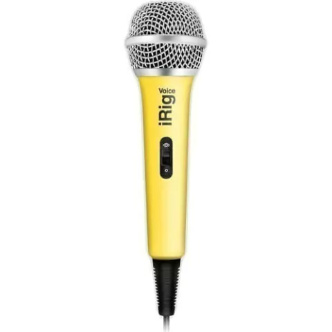 Microfono Para Celulares Con Aplicacion Karaoke Irig-mic Vyw