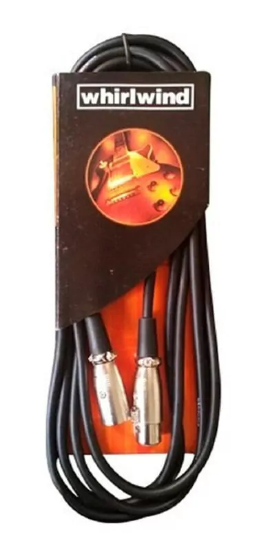 Cable Whirlwind Zclo10 Para Microfono Xlr De 3 Metros Serie