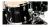 Bateria Mapex Prodigy Negra + Fierros + Platillos + Banqueta