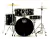 Bateria Mapex Prodigy Negra + Fierros + Platillos + Banqueta