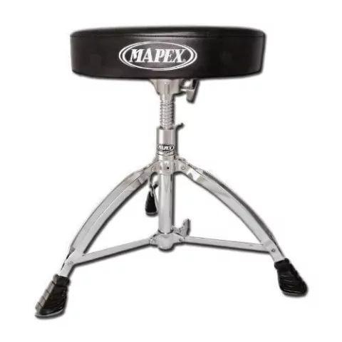Mapex Banqueta Regulable A Rosca Reforzada Pata Doble T-561a