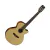 Guitarra Clasica Cort Slim Tapa Solido Corte Y Eq Cec3 Ns