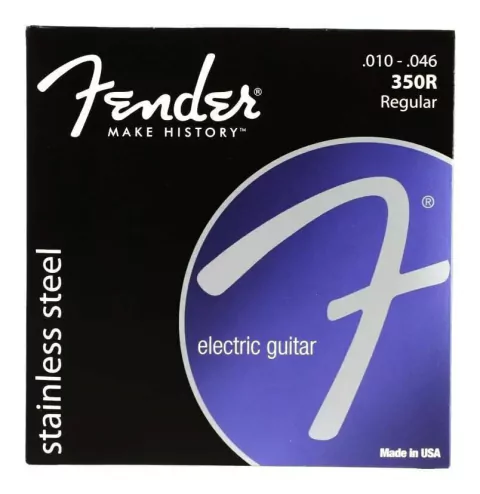 Fender Spa Encordado P/ Guitarra Electrica 350r Calibre 010