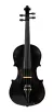 Violin Stradella MV141144 De Medida 4/4 Con Estuche Semi Rigido Arco Y Resina Madera De Pino Y Maple Ideal Para Estudio - Negro