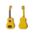 Ukulele Tamano Soprano Kohala Tiki - Color Amarillo - comprar online