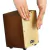Mini Cajon Meinl Constuido En Madera De Birch Natural