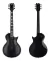 Guitarra Electrica Esp Ec256 Blk Satin Les Paul Mango Maple