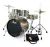 Bateria Completa Pearl Bombo 22 + 5 Fierros + Platos Rs525sc