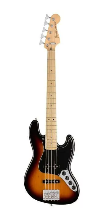 Bajo Fender De 5 Cuerdas Activo Deluxe Jazz Bass Con Funda