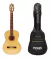 Guitarra Criolla Clasica Texas Cg20 17a Afinador Eq Pino Nat