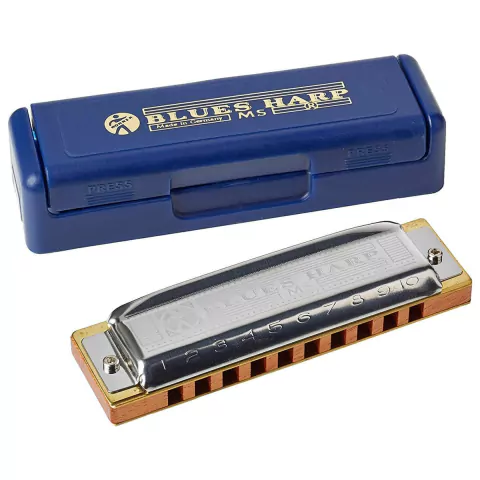 Armonica Hohner Blues Harp Diatonica 20 Voces En G (sol)