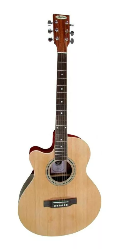 Guitarra Electroacustica Para Zurdos Midland Con Eq Afinador