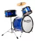 Bateria Para Nino Completa Infantil Colores + Platillo
