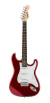 Guitarra Electrica Leonard LE362 Tipo Stratocaster Con Palanca Microfonos SSS de 21 Trastes con Puente Tremolo - Roja en internet