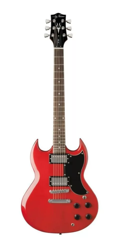 Guitarra Electrica Jay Turser Tipo Sg Doble Cutaway Humbucke