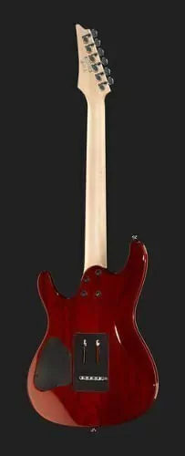 Guitarra Electrica Ibanez Sa-360 Qm Transparent Red Burst