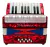 Acordeon Heimond St-104 8 Bajos 17 Teclas Para Ninos - Rojo