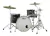 Bateria 3 Cpos Pearl Decade Maple B24/t13/16 Satin Bk Burst