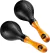 Maracas Meinl Pm2bk Concierto Plastica Negra Mango De Madera