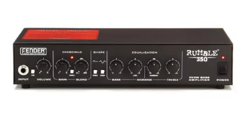 Amplificador Cabezal Bajo Fender Rumble 350 Head Compresor