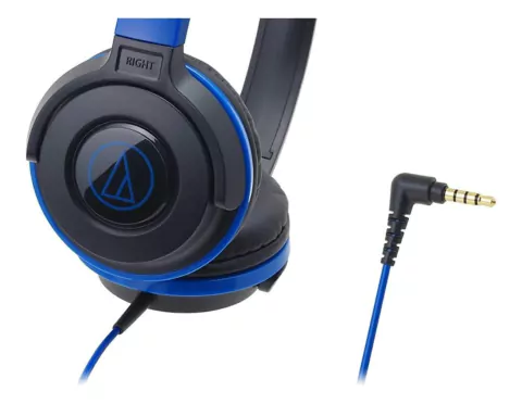 Auriculares Cerrados Audio Technica ATH-S100 BL Negro y Azul