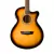 Guitarra Electroacustica Washburn Ea15 Atb Mini Jumbo Tsb en internet