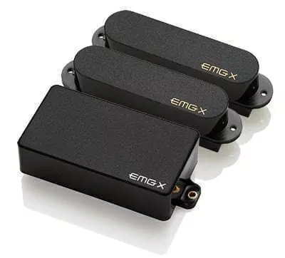 Set Microfonos Guitarra Electrica Emg Modelo Sax-sax-81x Bk