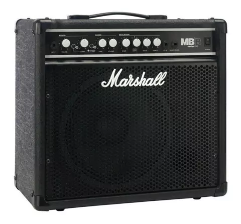 Amplificador Para Bajo Marshall Mb30 De 30 Watts 2 Canales
