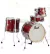 Bateria Pearl Midtown 4 Cuerpos B16/t10/13/r13 Black Cherrie Glitter - comprar online