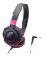 Auriculares Cerrados Audio Technica ATH-S100 PK Negro y Rosa