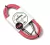 Cable Instrumentos Western Pinkpl60 6 Mts Angular Recto Rosa