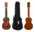 Ukelele Soprano Stagg Us80se Electroacustico Con Funda