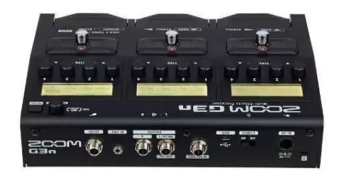 Pedalera Zoom G3n Para Guitarra Multiprocesador De Efectos Con Loop