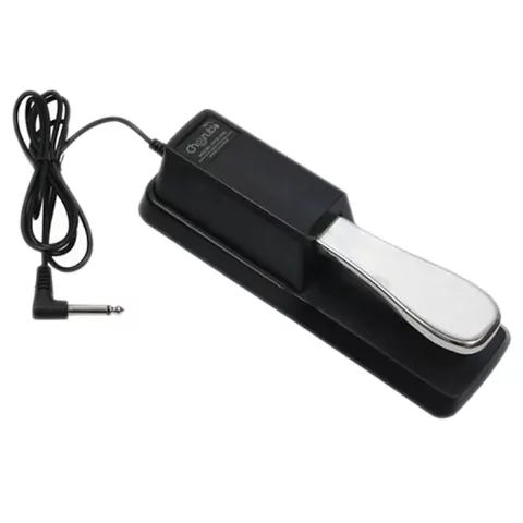 Pedal de Sustain Cherub Wtb-005 Tipo Piano - Para Piano O Teclado Cambio De Polaridad - Conector Jack Plug - Cable 1,8 Mts