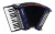 Acordeon Hohner Bravo Ii 26 Teclas Tipo Piano 60 Bajos Azul - comprar online