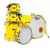 Bateria 5 C Pearl Decade Maple Bombo De 20 Solid Yellow